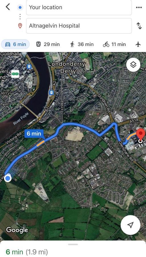 Redgate House Bed & Breakfast Londonderry Exteriör bild